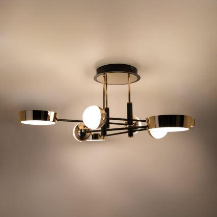 Zuma Line - LED dæmpbar overflademonteret loftlampe LED/60W/230V guld/sort