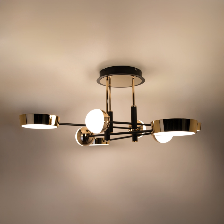 Zuma Line - LED dæmpbar overflademonteret loftlampe LED/60W/230V guld/sort