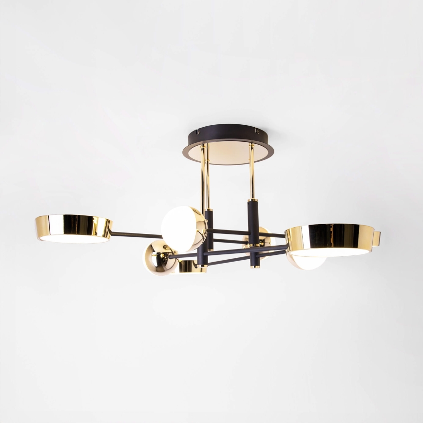 Zuma Line - LED dæmpbar overflademonteret loftlampe LED/60W/230V guld/sort