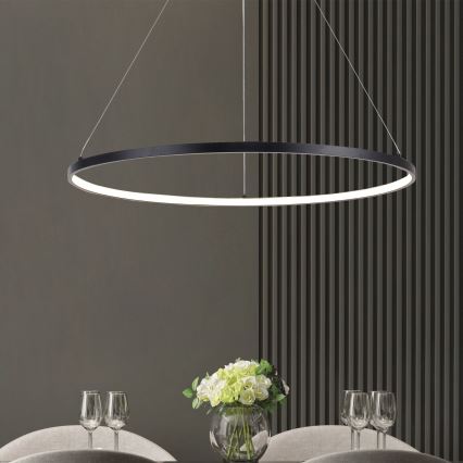 Zuma Line - LED pendel LED/40W/230V 3000/4000/6000K diameter 90 cm sort