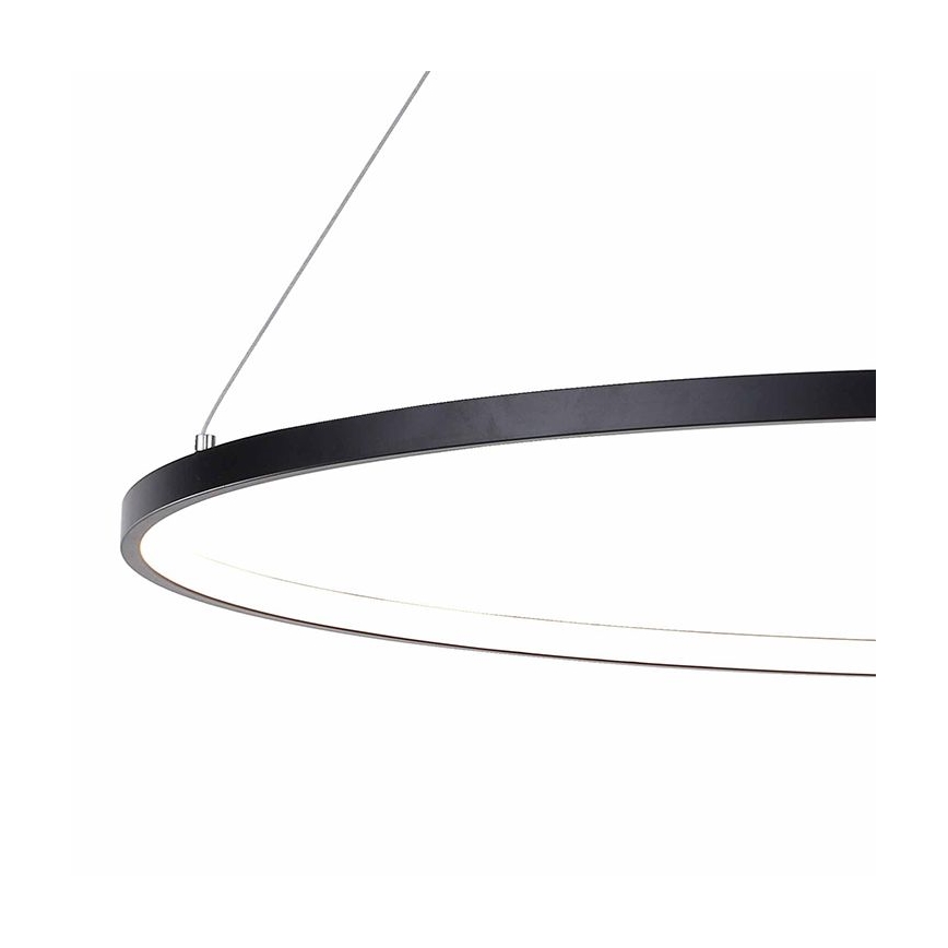 Zuma Line - LED pendel LED/40W/230V 3000/4000/6000K diameter 90 cm sort
