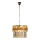 Zuma Line - Pendel med kædeophæng 8xE14/40W/230V diameter 40 cm guldfarvet