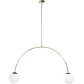 Zuma Line - Pendel med wireophæng 2xE14/10W/230V, guld