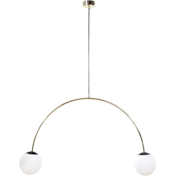Zuma Line - Pendel med wireophæng 2xE14/10W/230V, guld
