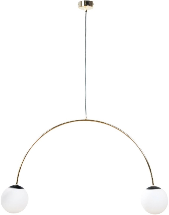 Zuma Line - Pendel med wireophæng 2xE14/10W/230V, guld