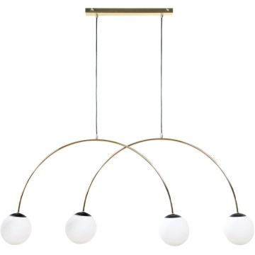 Zuma Line - Pendel på kabel 4xE14/10W/230V guld