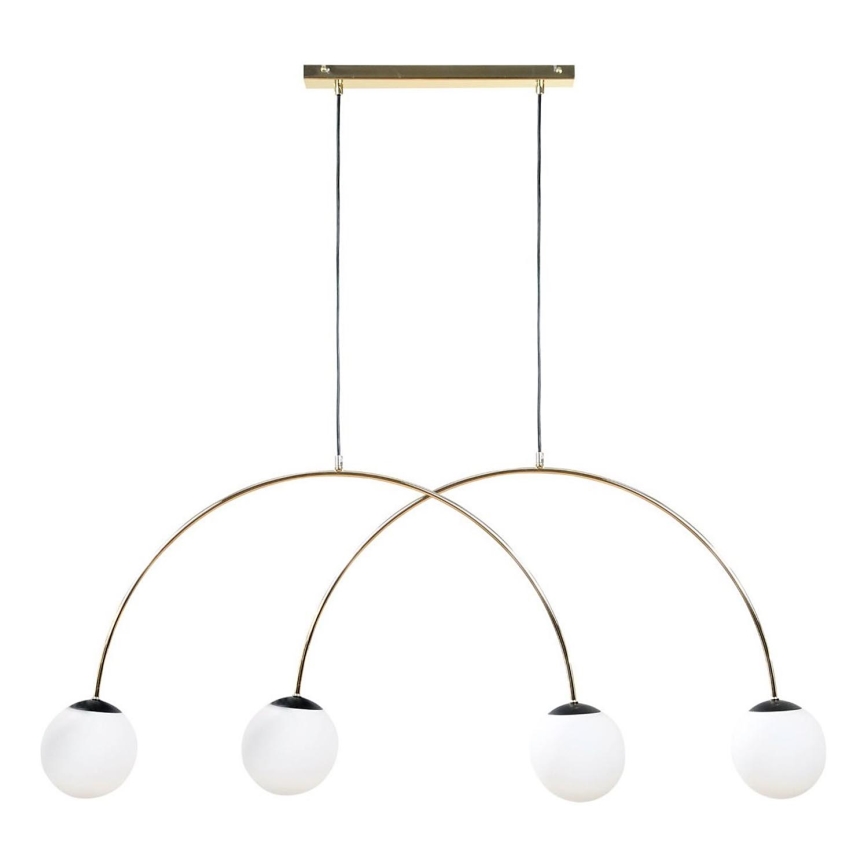 Zuma Line - Pendel på kabel 4xE14/10W/230V guld