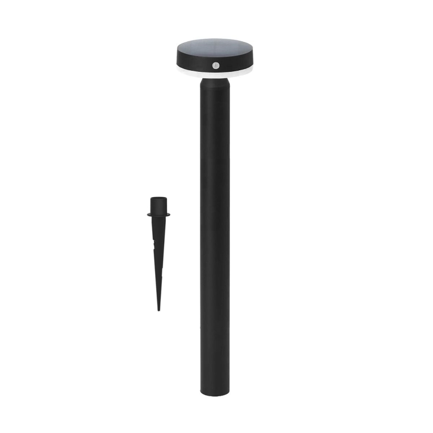 Zuma Line - LED solcellelampe med bevægelsessensor LED/4,5W/2000 mAh IP44 sort