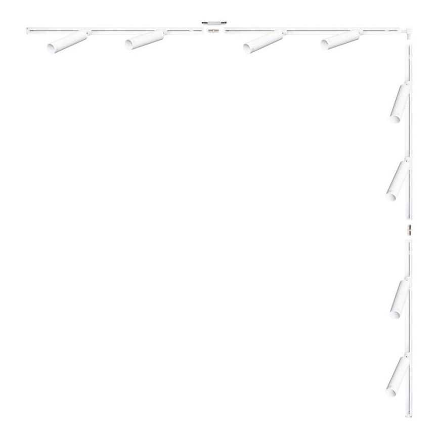 Zuma Line - Spot til skinnesystem 8xGU10/35W/230V hvid