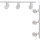 Zuma Line - Spotarmatur til skinnesystem 6xGU10/15W/230V hvid