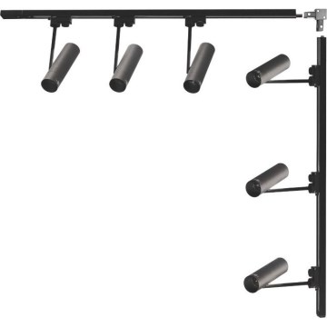 Zuma Line - Spotarmatur til skinnesystem 6xGU10/35W/230V sort