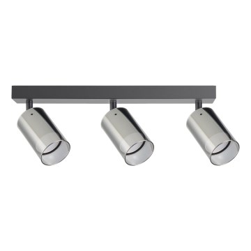 Zuma Line - Spotlampe 3xGU10/50W/230V sort/grå