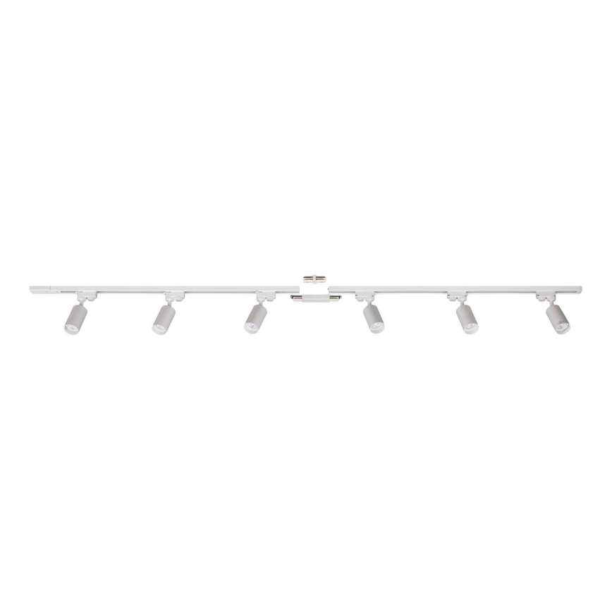 Zuma Line - Spotlampe i skinnesystem 6xGU10/35W/230V hvid