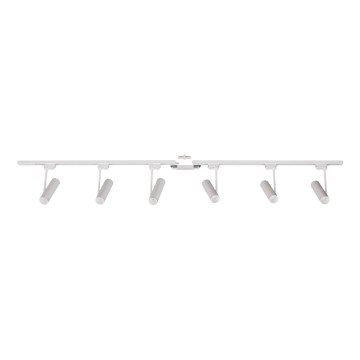 Zuma Line - Spotlampe i skinnesystem 6xGU10/35W/230V hvid