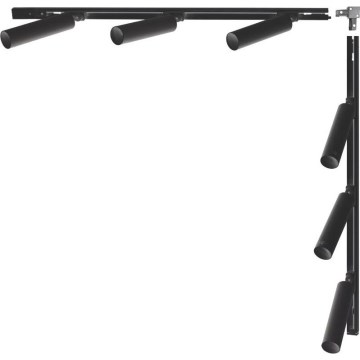 Zuma Line - Spotlight i system 6xGU10/35W/230V sort