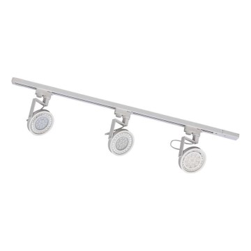 Zuma Line - Spotlys i 3xGU10/15W/230V hvid skinnesystem