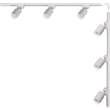 Zuma Line - Spotlys i skinnesystem 6xGU10/35W/230V hvid