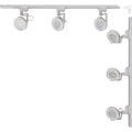 Zuma Line - Spotlys i skinnesystemet 6xGU10/15W/230V hvid
