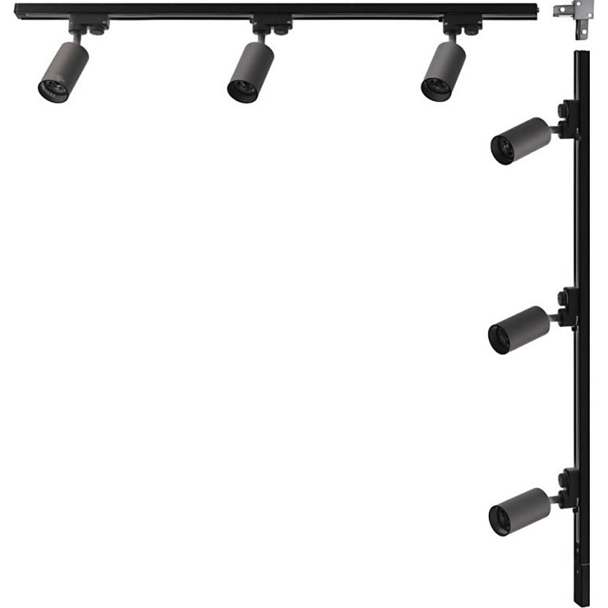 Zuma Line - Spotlys i system med 6xGU10/35W/230V sort