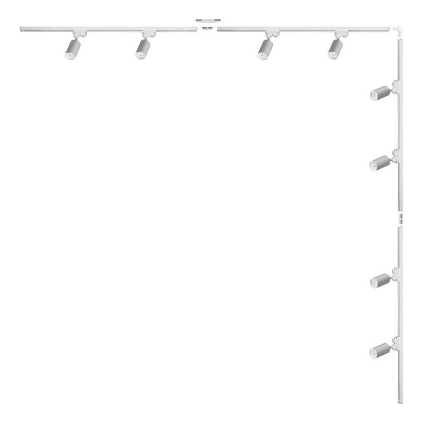 Zuma Line - Spotlys i systemet 8xGU10/35W/230V hvid