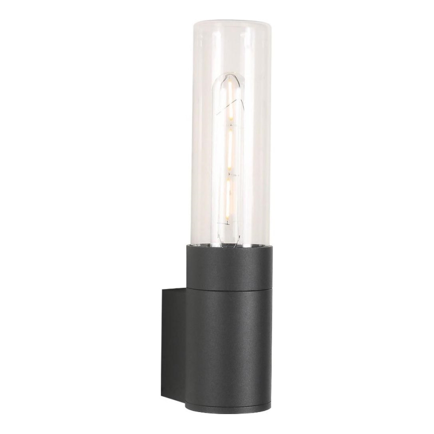 Zuma Line - Udendørs væglampe 1xE27/60W/230V IP54 sort