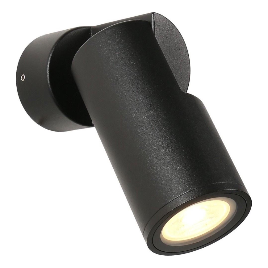 Zuma Line - Udendørs væglampe 1xGU10/35W/230V IP65 sort