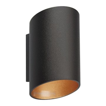 Zuma Line - Væglampe 1xG9/40W/230V sort/guld