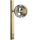 Zuma Line - Væglampe 1xG9/8W/230V guld/røgfarvet sort