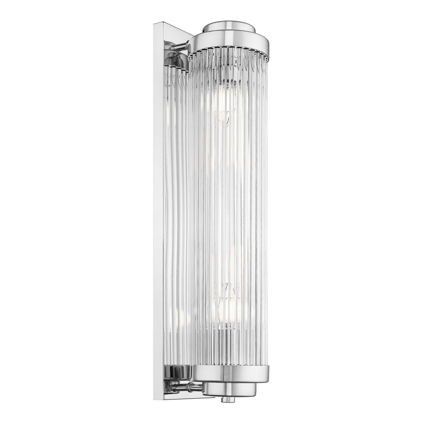 Zuma Line - Væglampe 2xE14/60W/230V skinnende krom