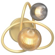 Zuma Line - Væglampe 2xG9/3,5W/230V guldfarvet