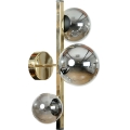 Zuma Line - Væglampe 3xG9/8W/230V guld/røget sort