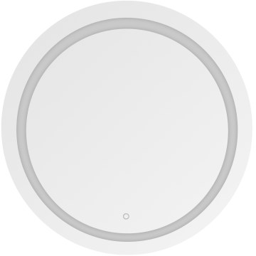 Zuma Line - Vægmonteret LED-badeværelsesspejl med integreret baggrundsbelysning LED/36W/230V 3000/4000/6000K Ø 80 cm IP44