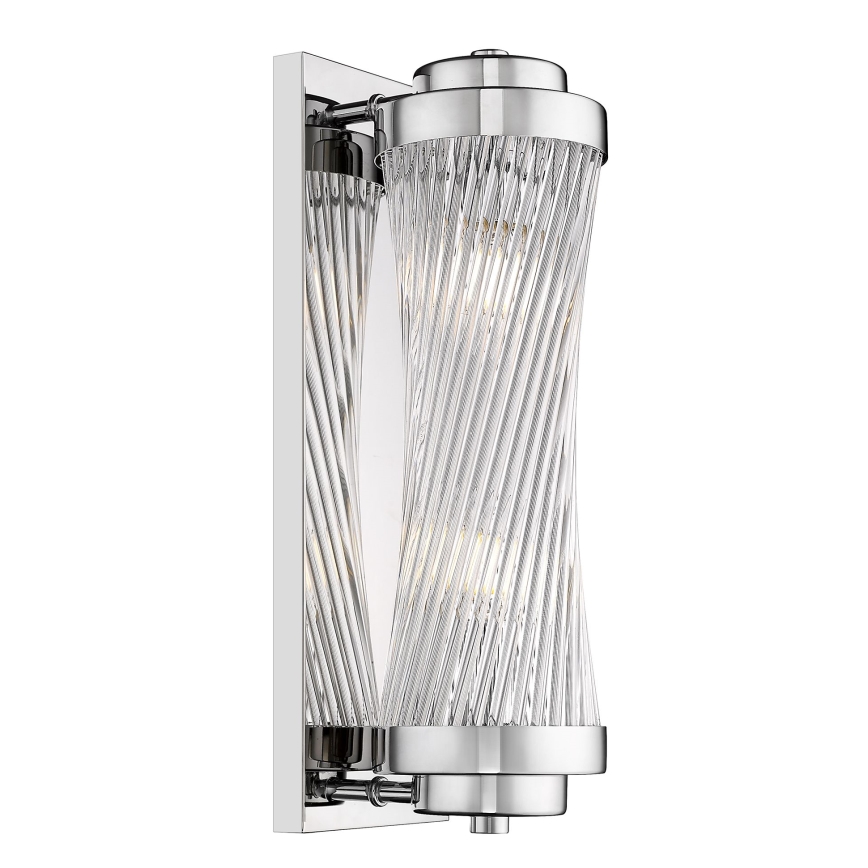 Zuma Line - Væglampe 2xE14/60W/230V skinnende krom