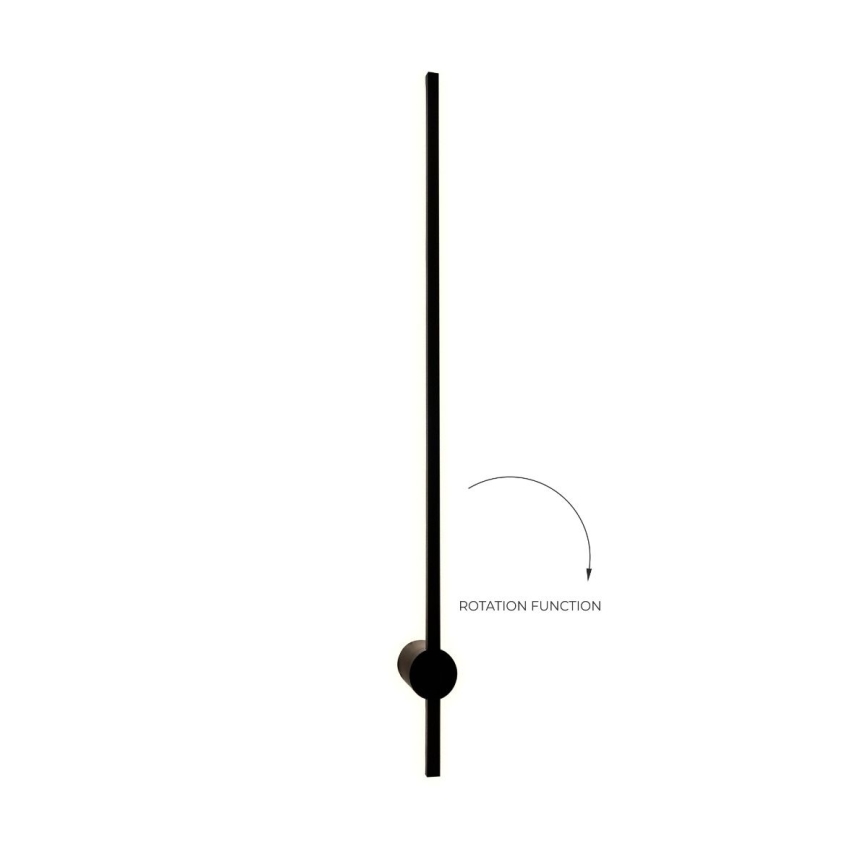 Zuma Line - LED væglampe LED/12W/230V 90 cm sort